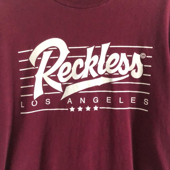 Young and Reckless men’s t shirt - Picture 2 of 2